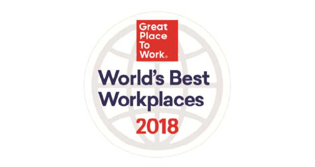 world's best workplaces 2018 logo