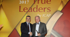 True Leaders, παραλαβή βραβείου Ευρωπαϊκής Πίστης, Χ. Γεωργακόπουλος