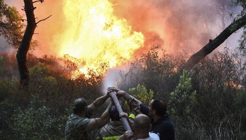 Φωτιά Πεντέλη Ιούλιος 2018