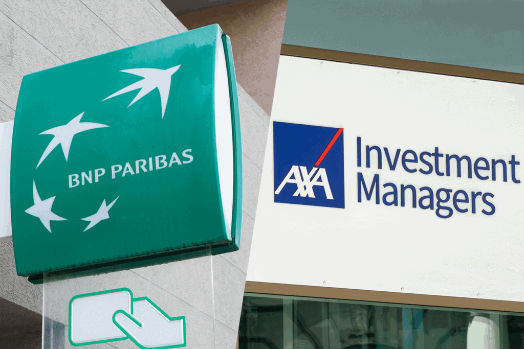 bnp paribas and axa im facades