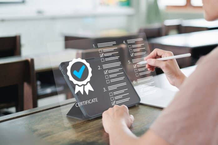 certification exams, source: Shutterstock
