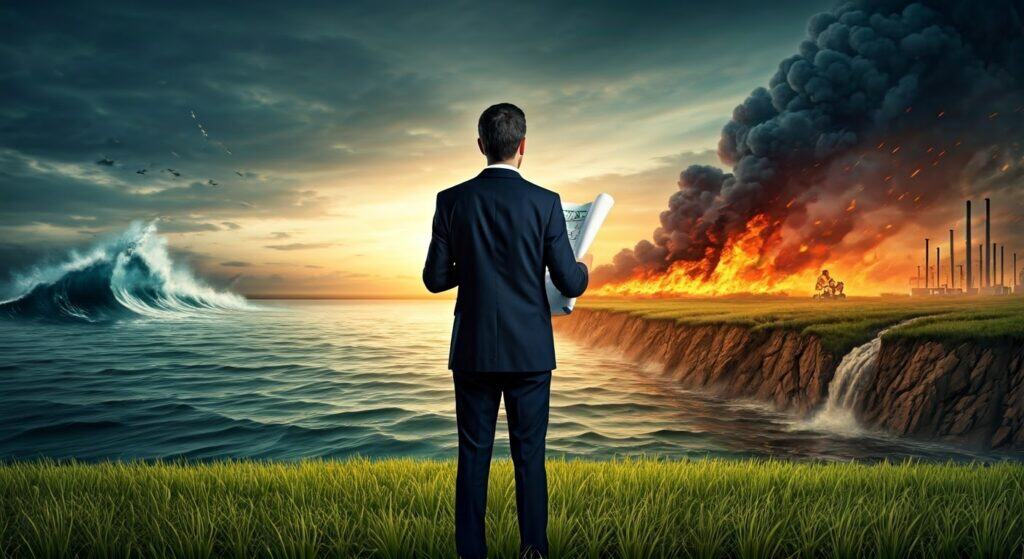 Natural disaster illustration, source: Shutterstock