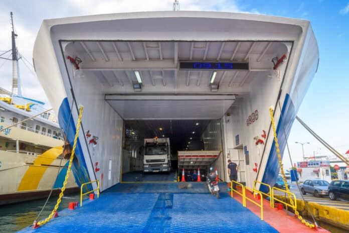 Greek ferry boat, source: Viacheslav Lopatin / Shutterstock.com
