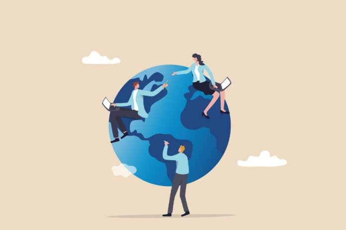 Global teamwork, source: Shutterstock