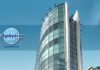 Ydrogeios Asfalistiki building and logo