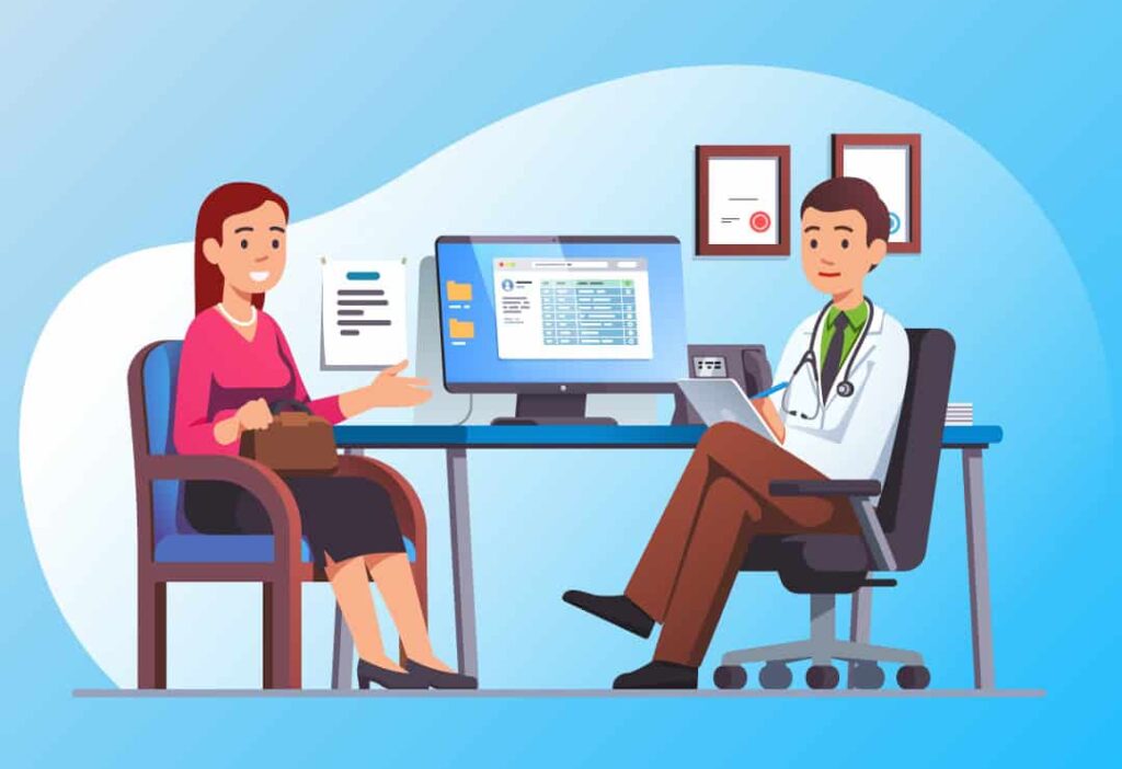 Υδρογειος Ασφαλιστική, check-up illustration
