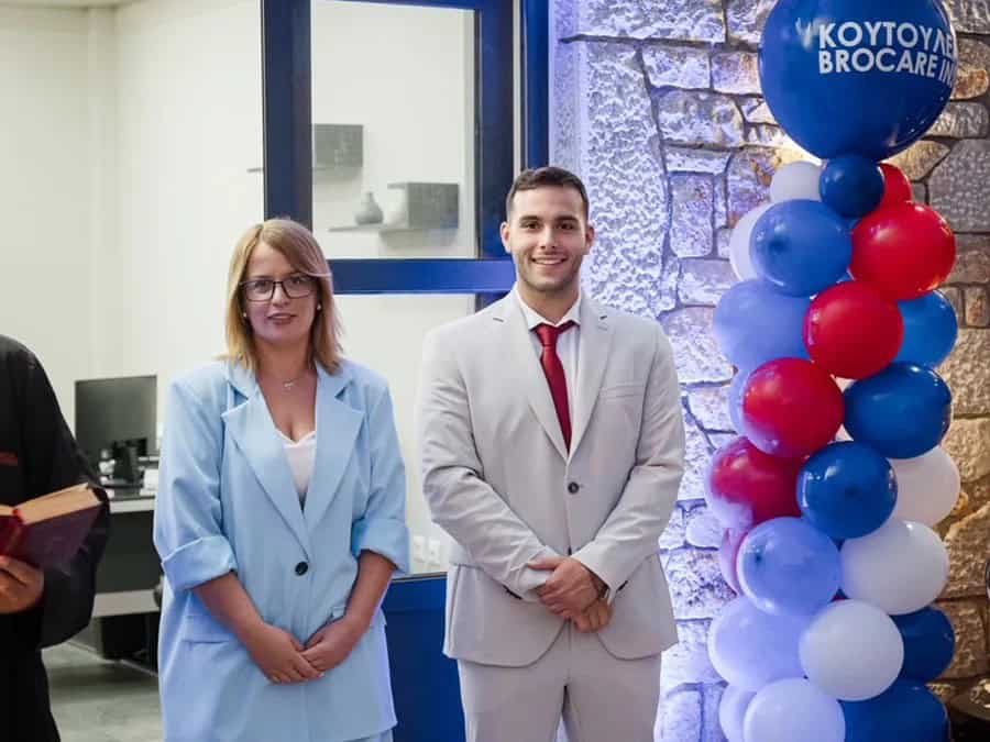Brocare Insurance, εγκαίνια Στούπα Μεσσηνίας