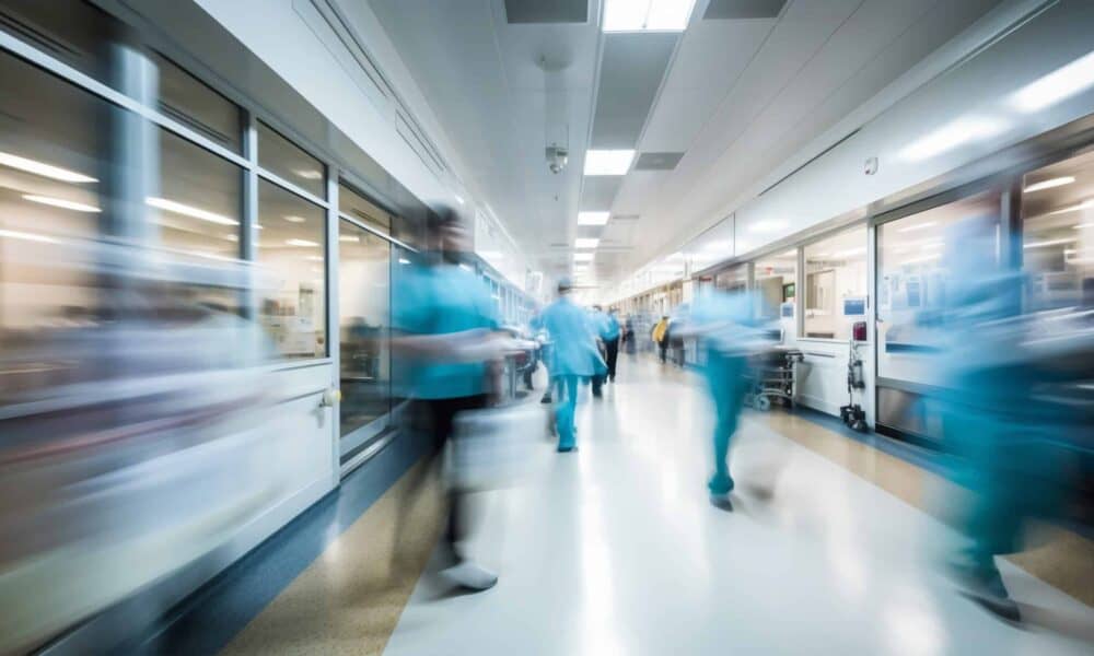 Hospital scene