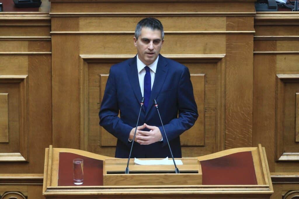 Χρίστος Δήμας στη Βουλή