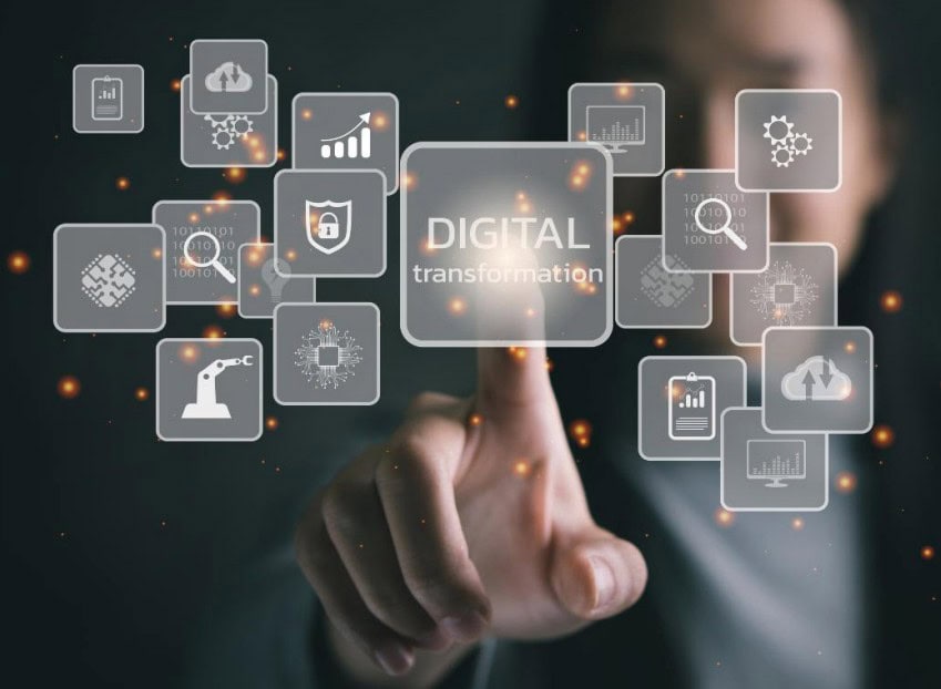 Digital transformation concept, source: NP Insurance newsletter
