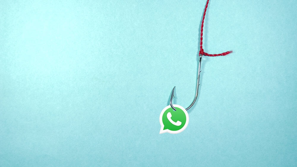 WhatsApp phishing, source: Alison Nunes Calazans / Shutterstock.com