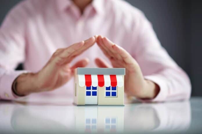 Small business insurance concept, source: Shutterstock