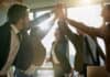 Office celebration scene, source: Shutterstock