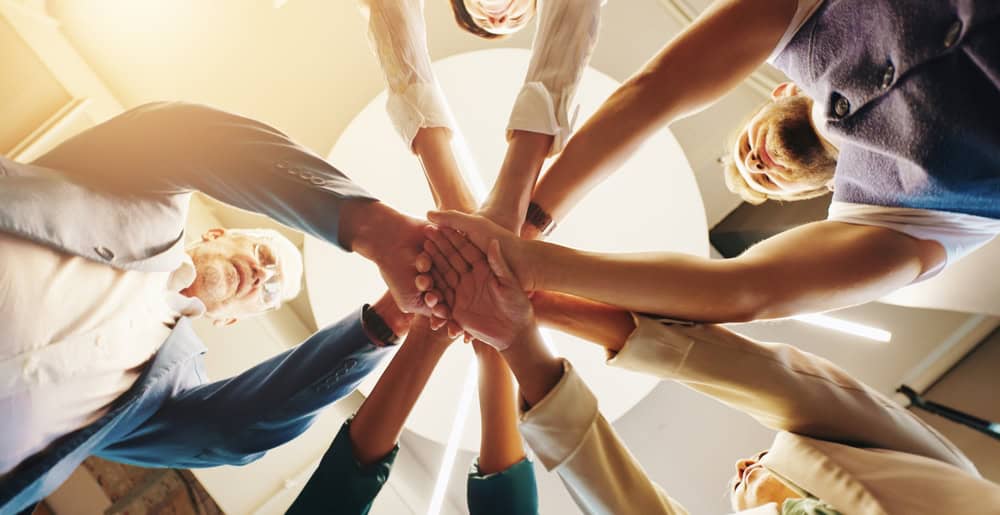 Team work concept, source: Shutterstock