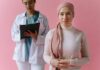 Cancer patient and doctor