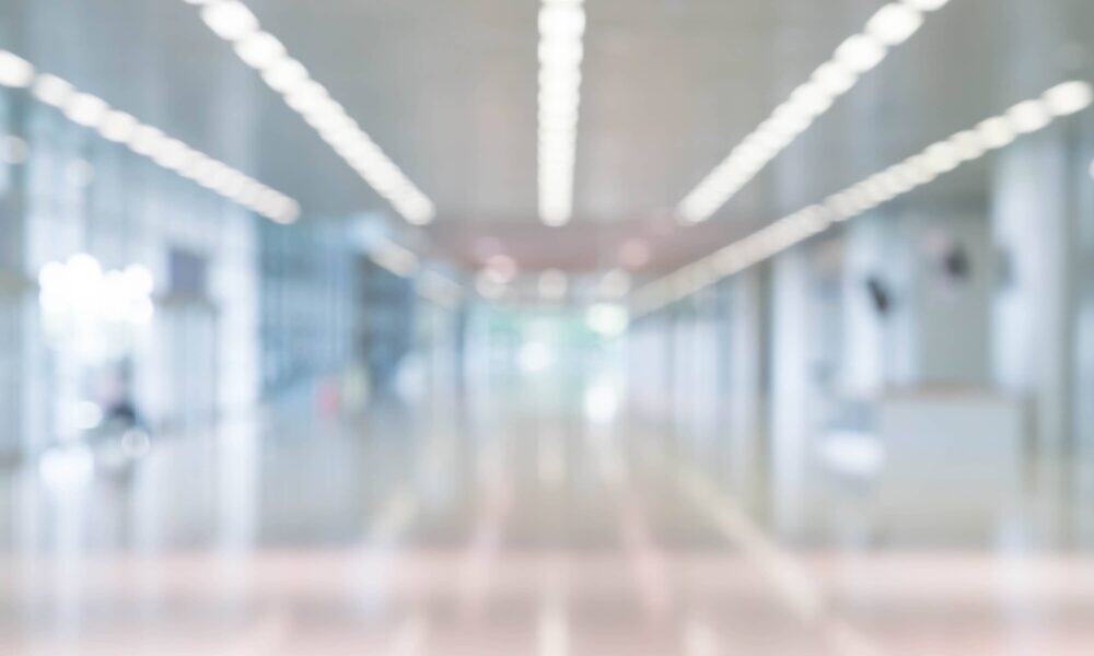 Empty hospital