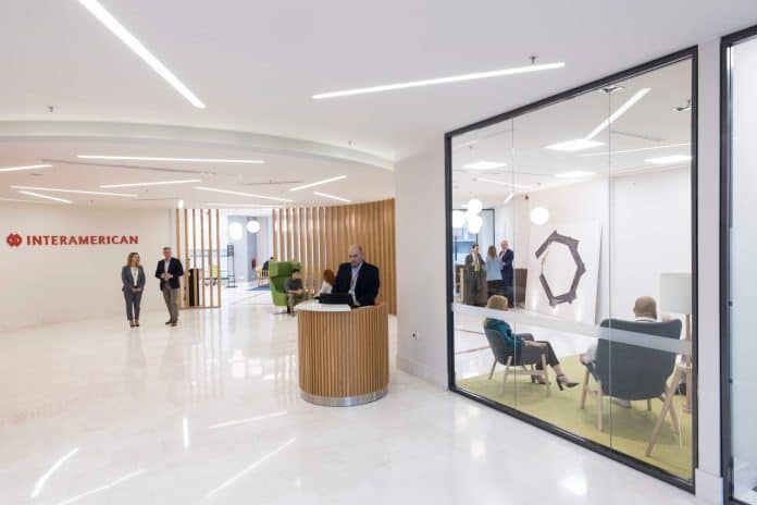 Interamerican career concept