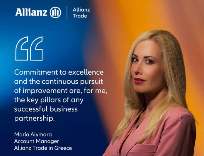 Allianz Trade, Maria Alymara promo