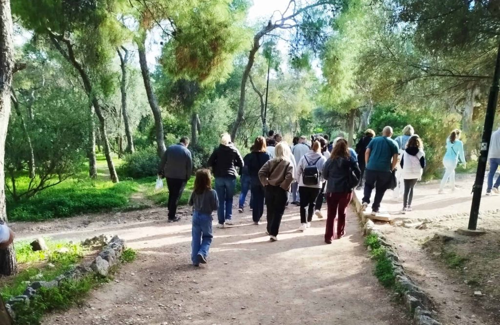 ERGO, Σύλλογος Εργαζομένων, περίπατος στον Λόφο των Νυμφών