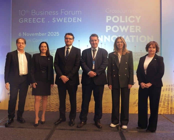 Ελληνοσουηδικό Επιχειρηματικό Φόρουμ 2025, ομαδική φωτογραφία