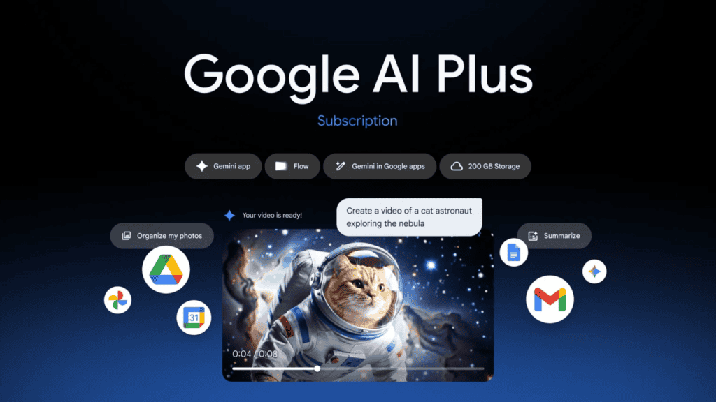 Google AI Plus, εικαστικό