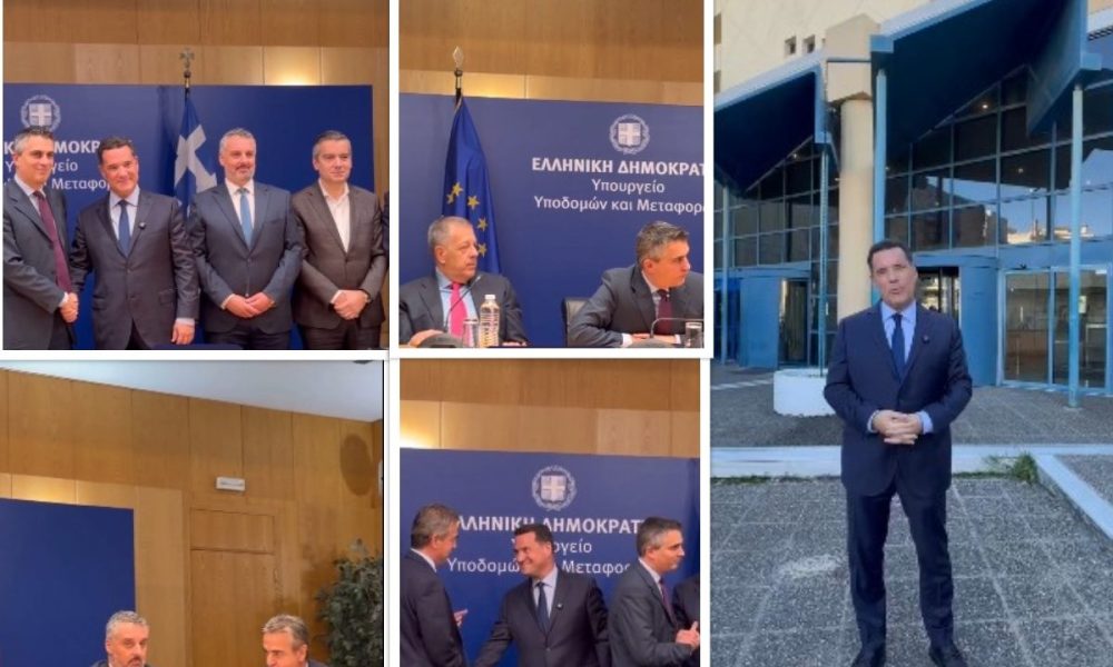 Υπογραφή σύμβασης για ανακατασκευή Αγ. Σάββα, φωτογραφικό κολλάζ