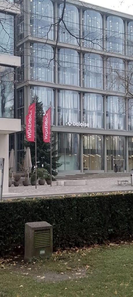 Baloise, κεντρικά γραφεία, Βασιλεία, φωτ.: Έλενα Ερμείδου