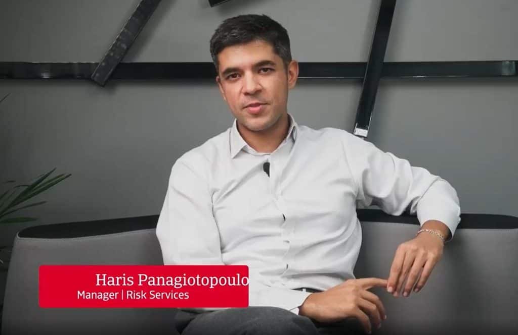 Atradius, βίντεο με Χάρη Παναγιωτόπουλο