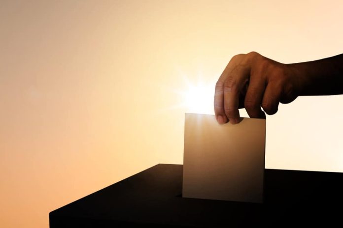 Vote and sunshine, source: Shutterstock