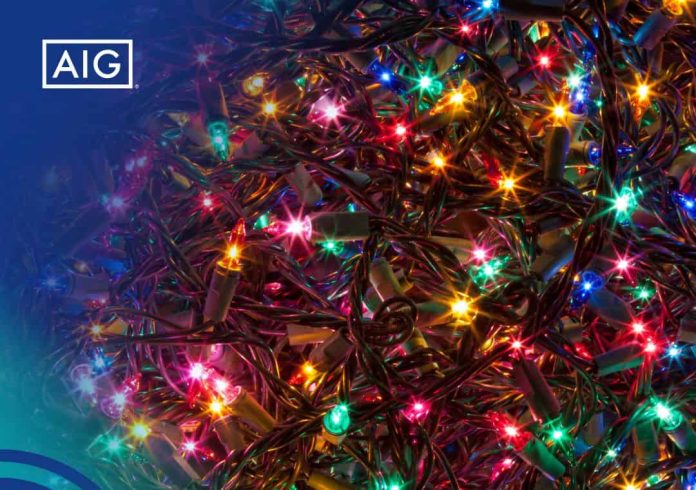 AIG, εικαστικό χριστουγεννιάτικης καμπάνιας