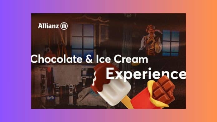 Allianz, εικαστικό συμμετοχής στο θεματικό πάρκο Chocolate & Ice Cream Experience