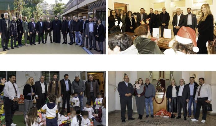 ΕΕΑ, χριστουγεννιάτικες επισκέψεις σε κοινωνικές δομές, 2025