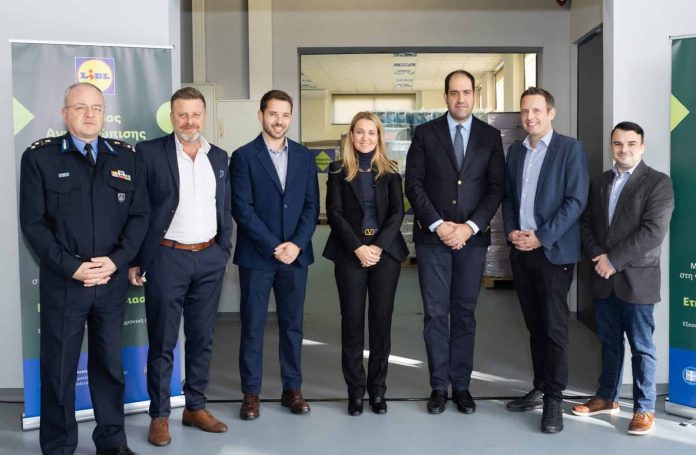 Lidl, εγκαίνια Κόμβου Αντιμετώπισης Κρίσεων, δωρεά στο Υπουργείο Κλιματικής Κρίσης και Πολιτικής Προστασίας