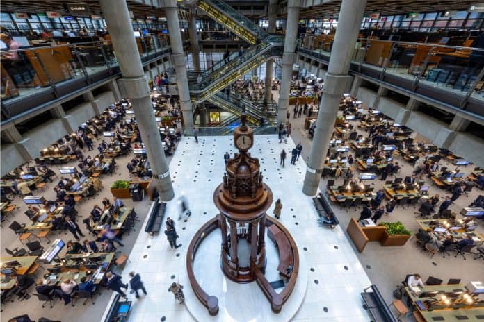 Lloyd's undewriting room
