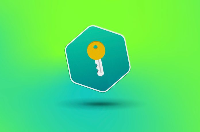 Kaspersky passkey visual