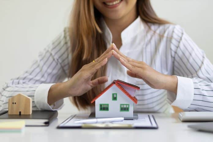 Home insurance concept, source: Shutterstock