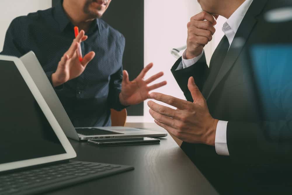 Business disagreement concept, source: Shutterstock