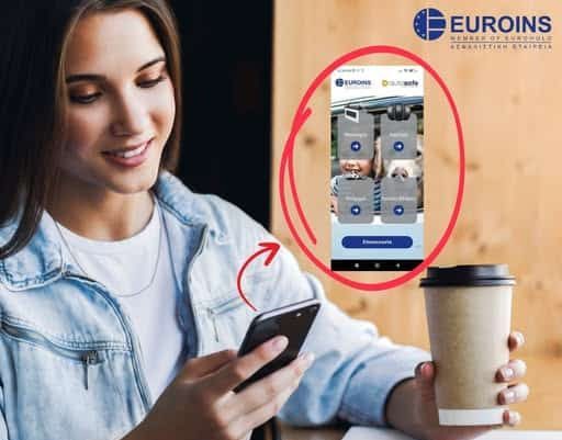 Euroins app, εικαστικό