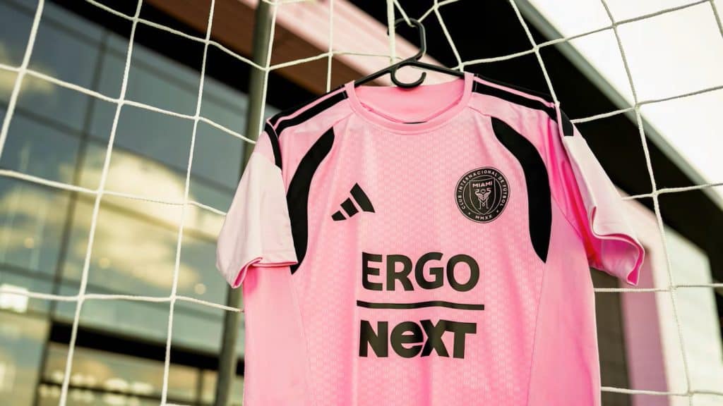ERGO, χορηγία Inter Miami, φανέλα παίκτη