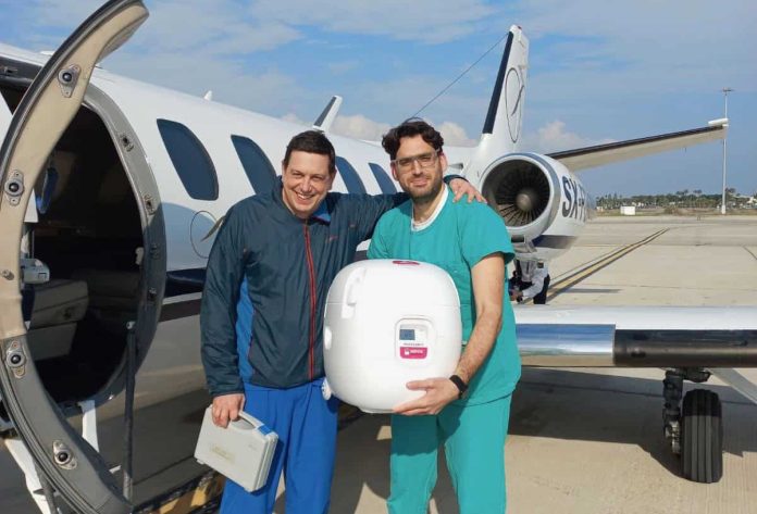 Ωνάσειο Νοσοκομείο, μεταφορά μοσχεύματος