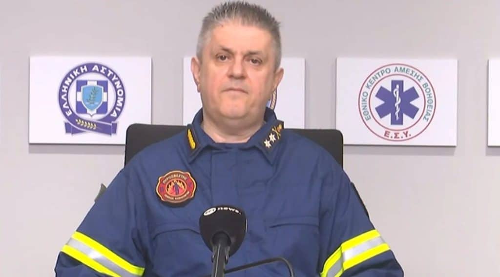 Βιολάντα, Πυροσβεστική, ενημέρωση Μιχαλόπουλου για διαρροή προπανίου