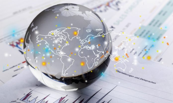 Glass globe and statistics concept, source: Shutterstock