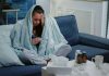 Flu patient at home