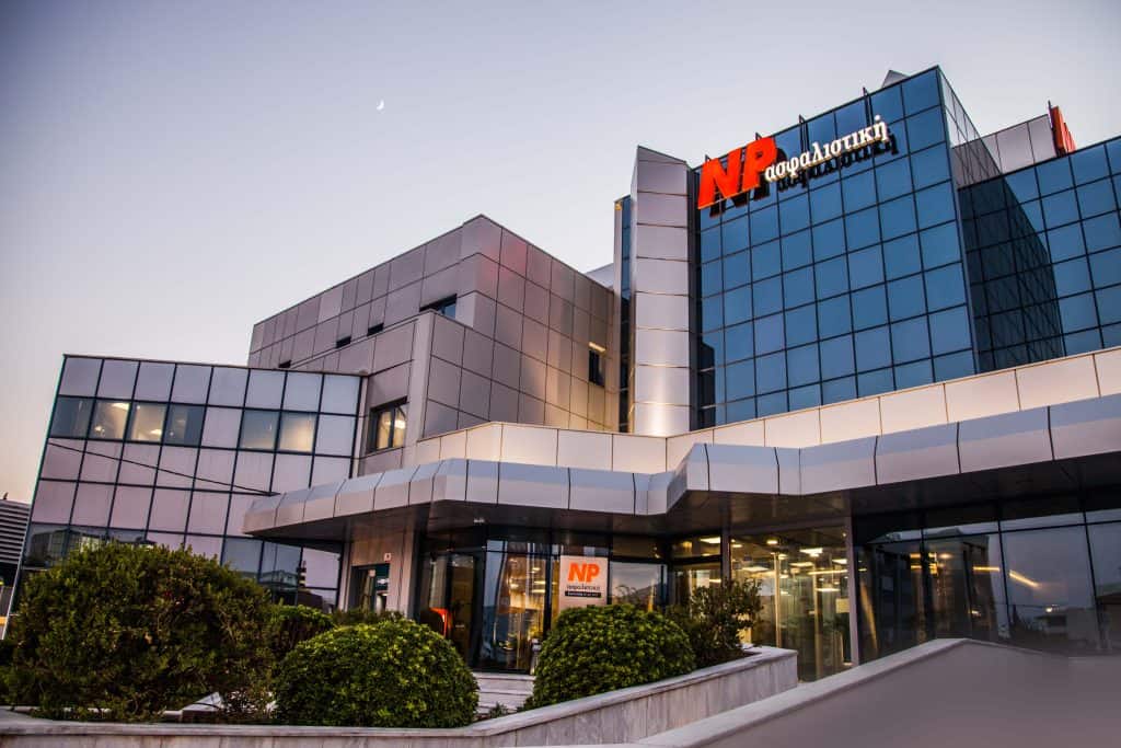 NP Ασφαλιστική, κτίριο