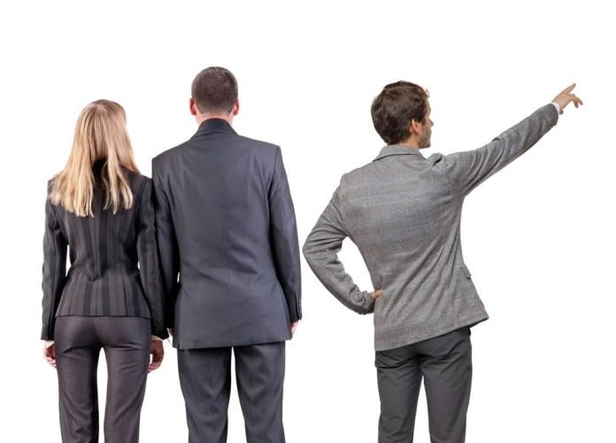 Business people isolated concept, source: Shutterstock