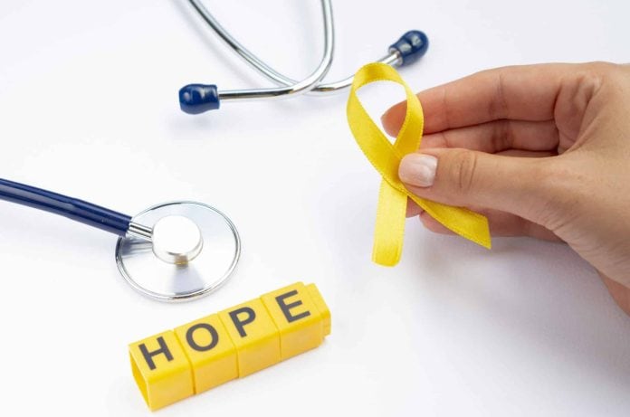 Θεραπεία καρκίνου, ελπίδα, σύνθεση με στηθοσκόπιο