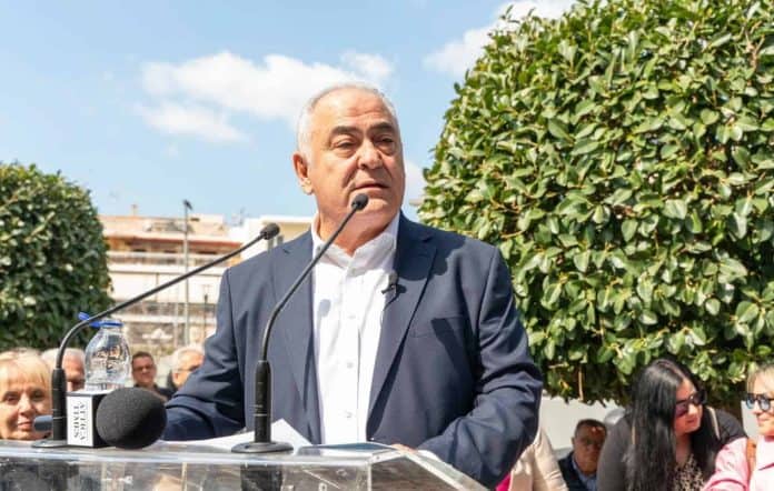 Γ. Χατζηθεοδοσίου, ομιλία στην Αγία Βαρβάρα