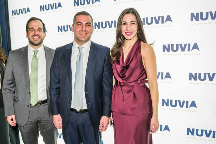 Nuvia Insurance Brokers, ομαδική φωτογραφία από την εκδήλωση rebranding