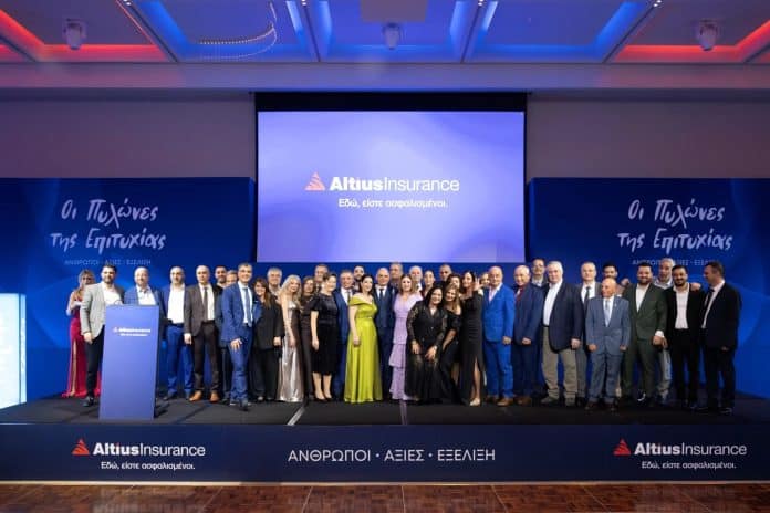 Altius Insurance, ομαδική από τελετή βραβεύσεων 2026