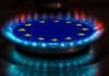 Europe flag and hob burner of blue gas, energy crisis concept, source: Shutterstock
